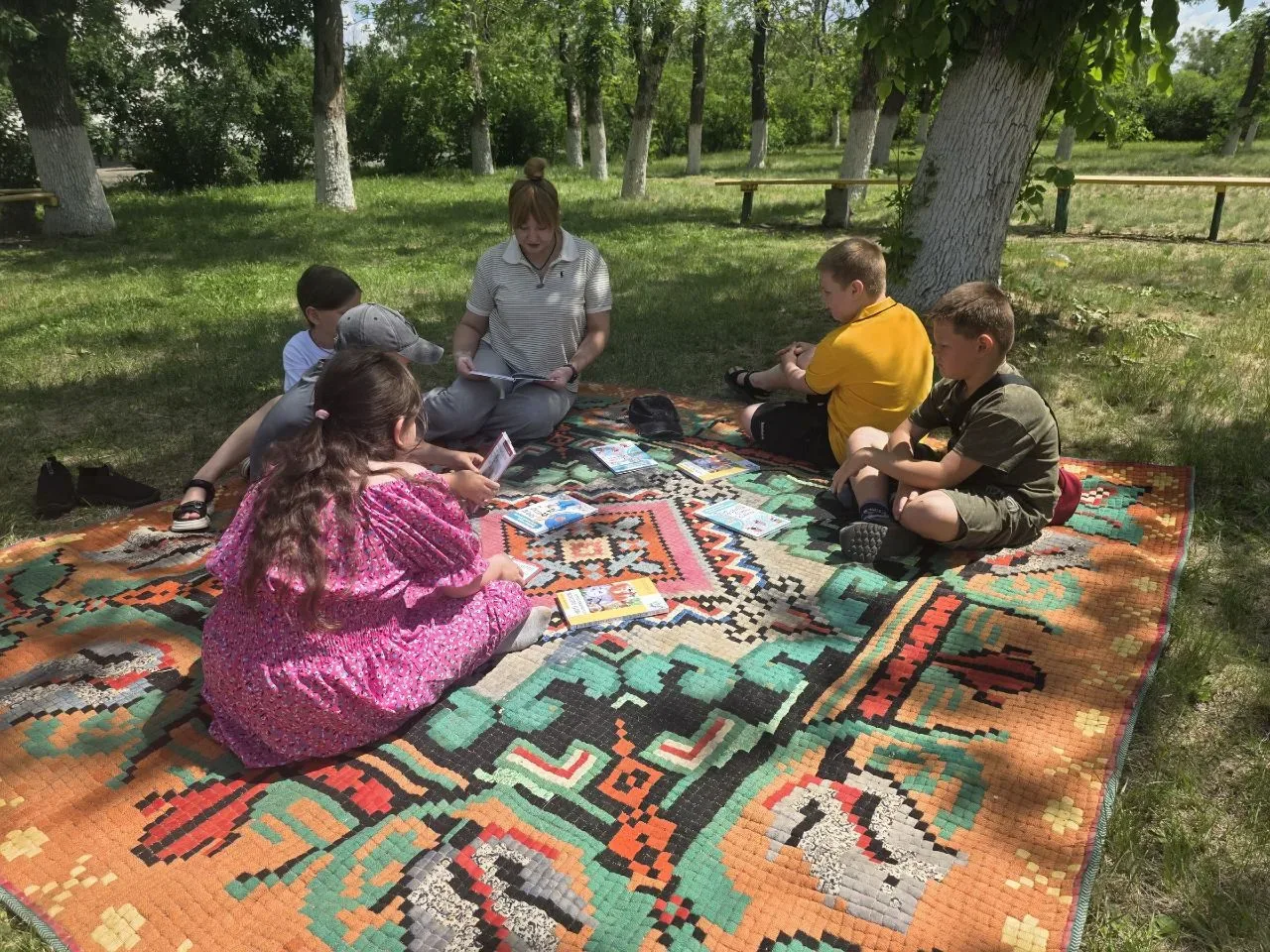 Громкие чтения на природе