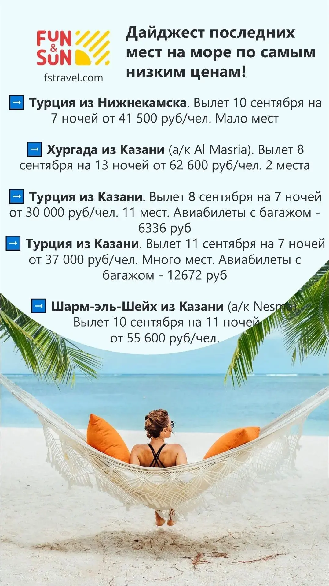 ⚡️️ Дайджест последних мест на море!