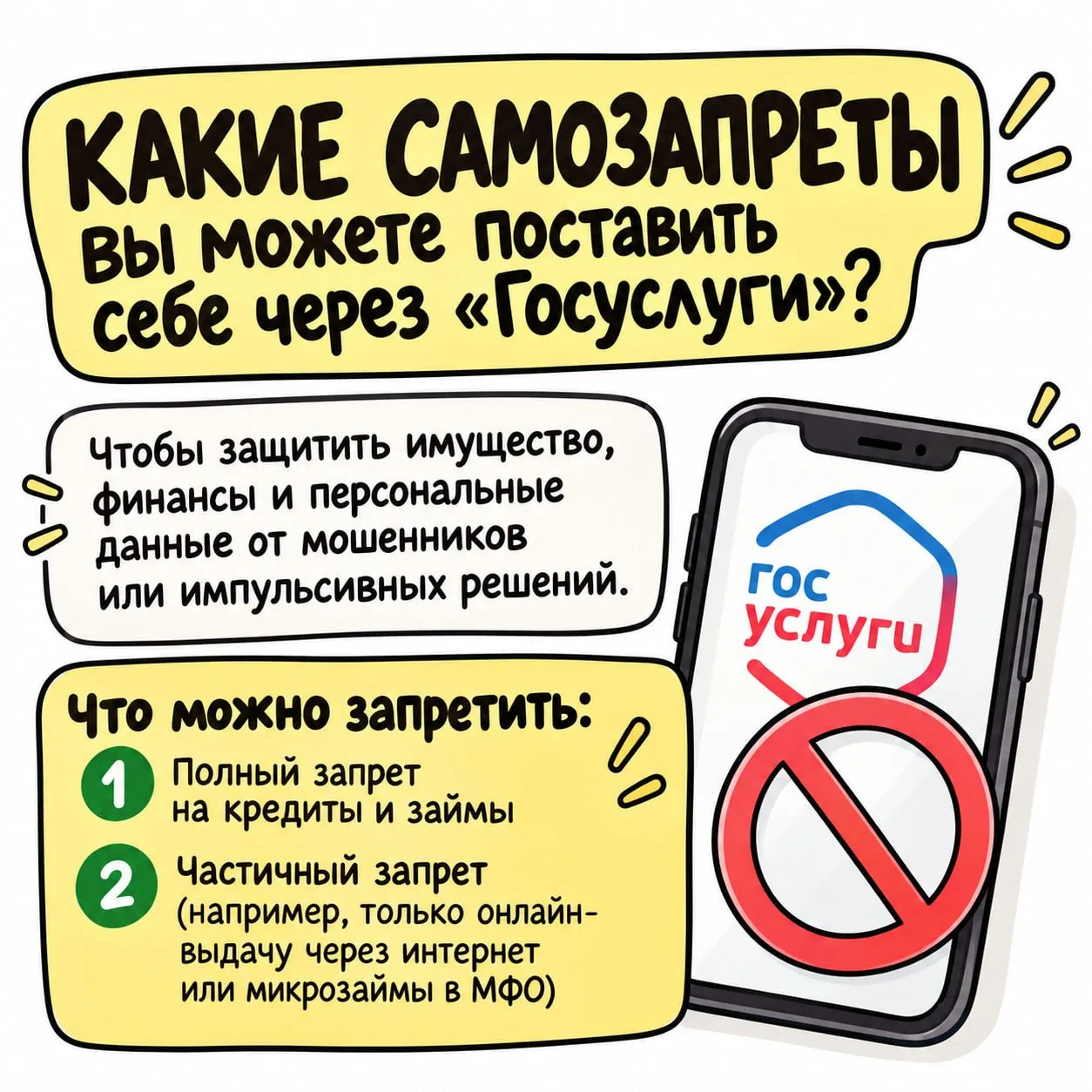Как Госуслуги помогут вам защитить себя и свой кошелек?