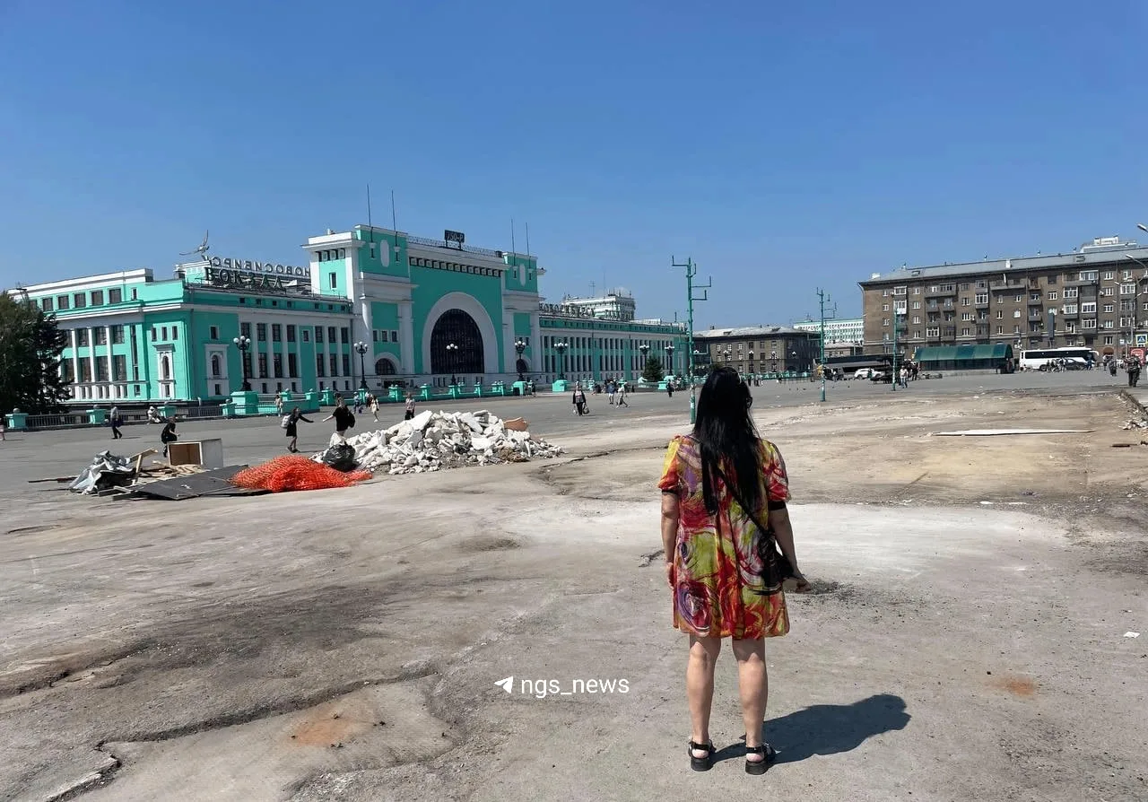 Киоски у Главного вокзала полностью снесли.