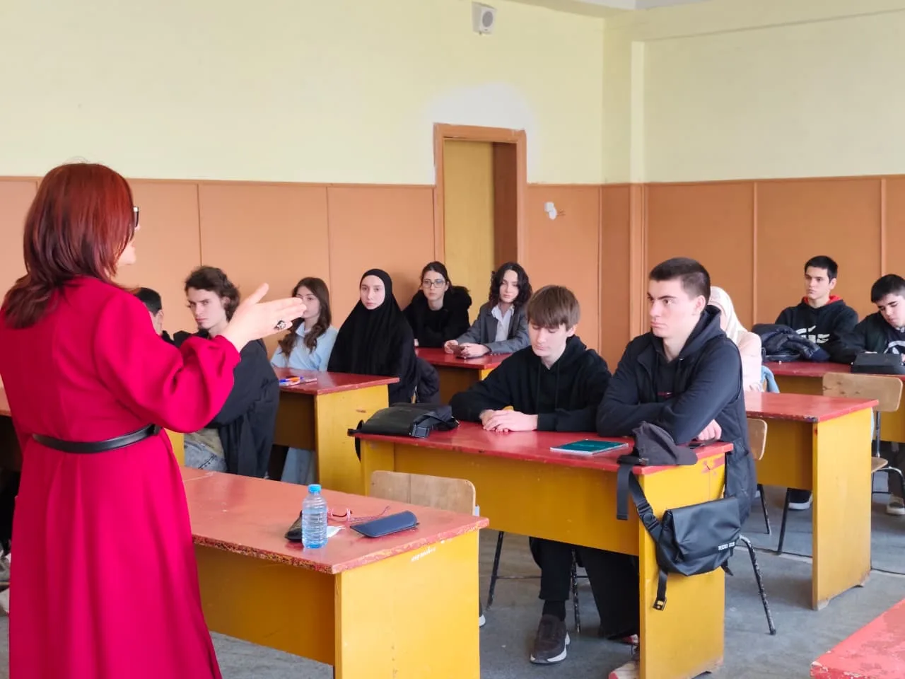 Встреча с психологом на тему «Личностные качества будущего работника»