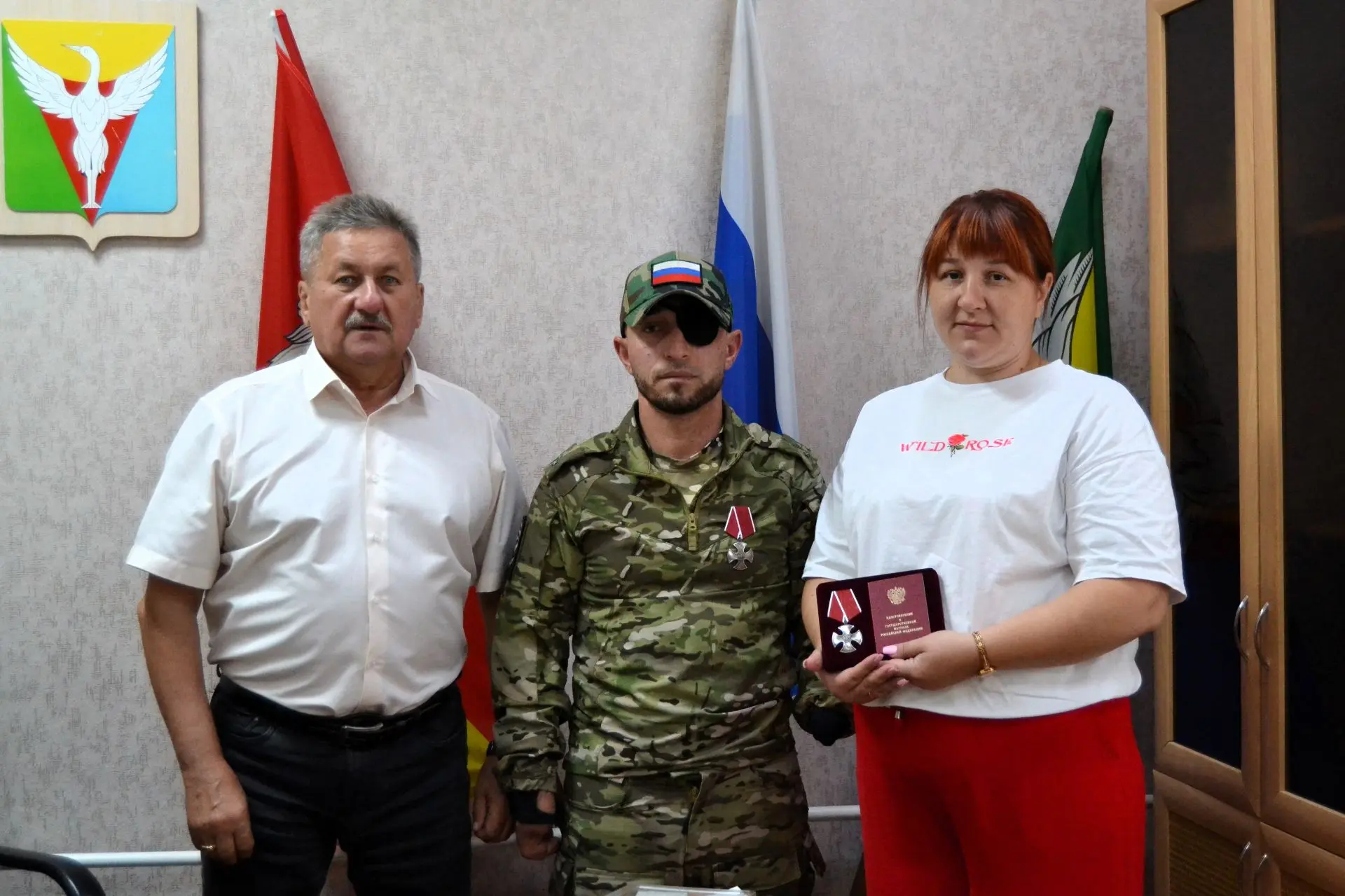 Сегодня в Администрации Октябрьского муниципального округа состоялась церемония вручени...