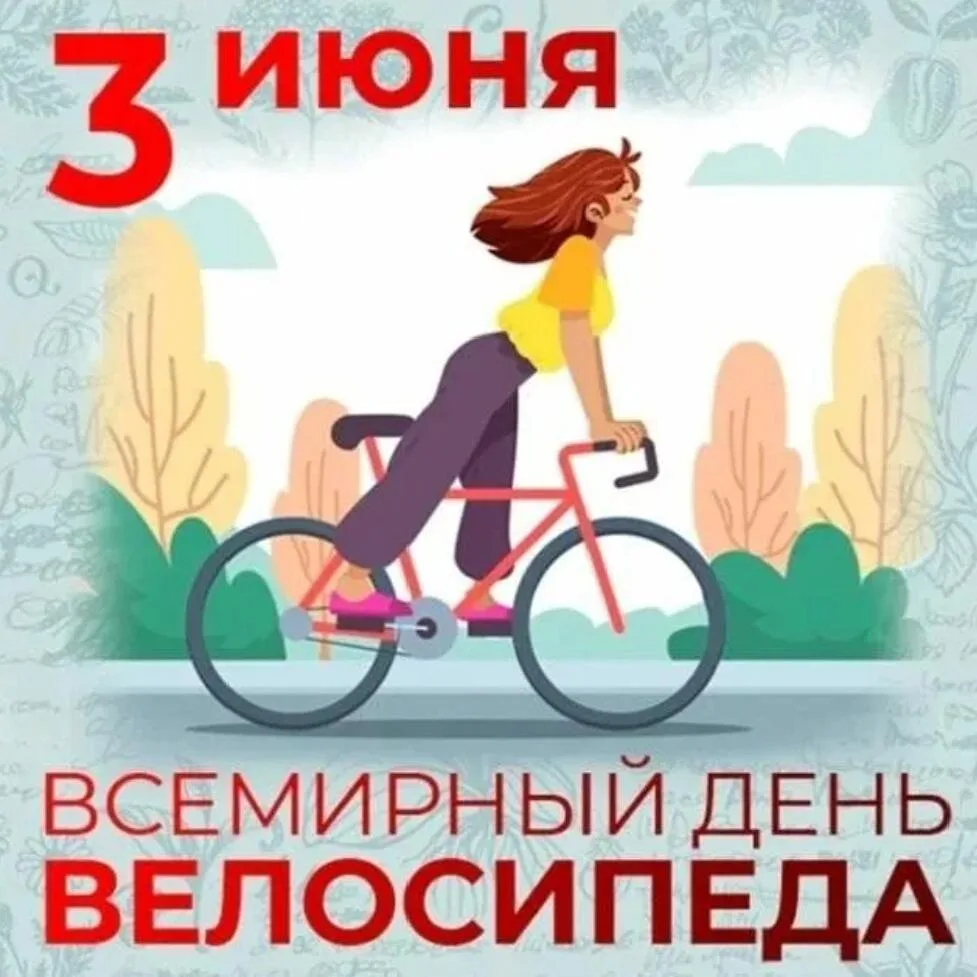 🎉 Сегодня отмечаем День велосипедиста! 🚴‍♂️
Велосипед — это свобода, движение и отличное настроени