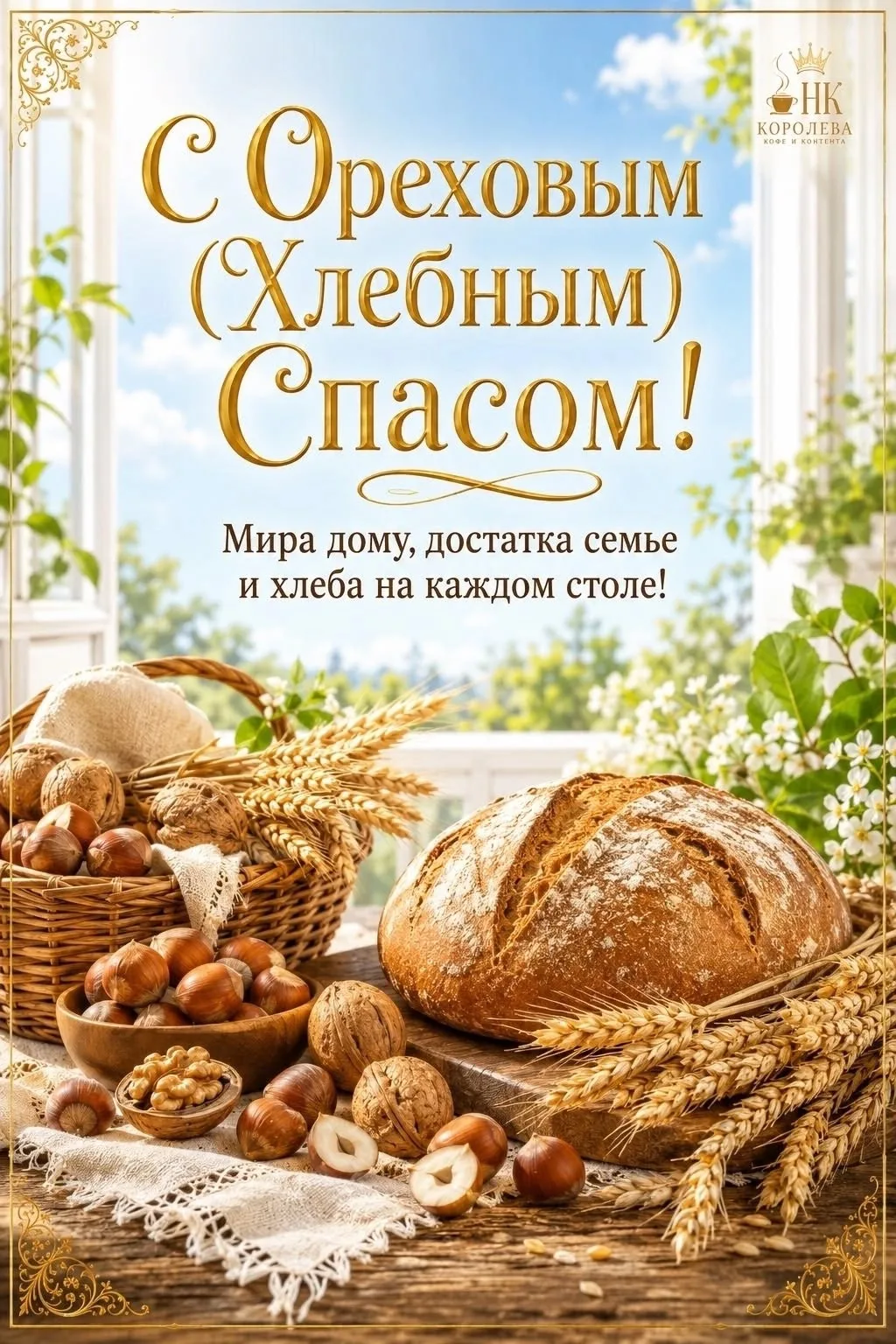 🌰 Ореховый Спас 2026: третий и завершающий августовский праздник