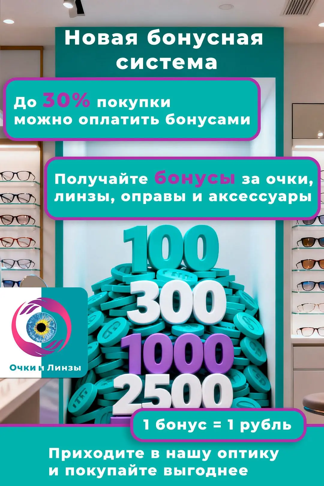 Запускаем бонусную систему!