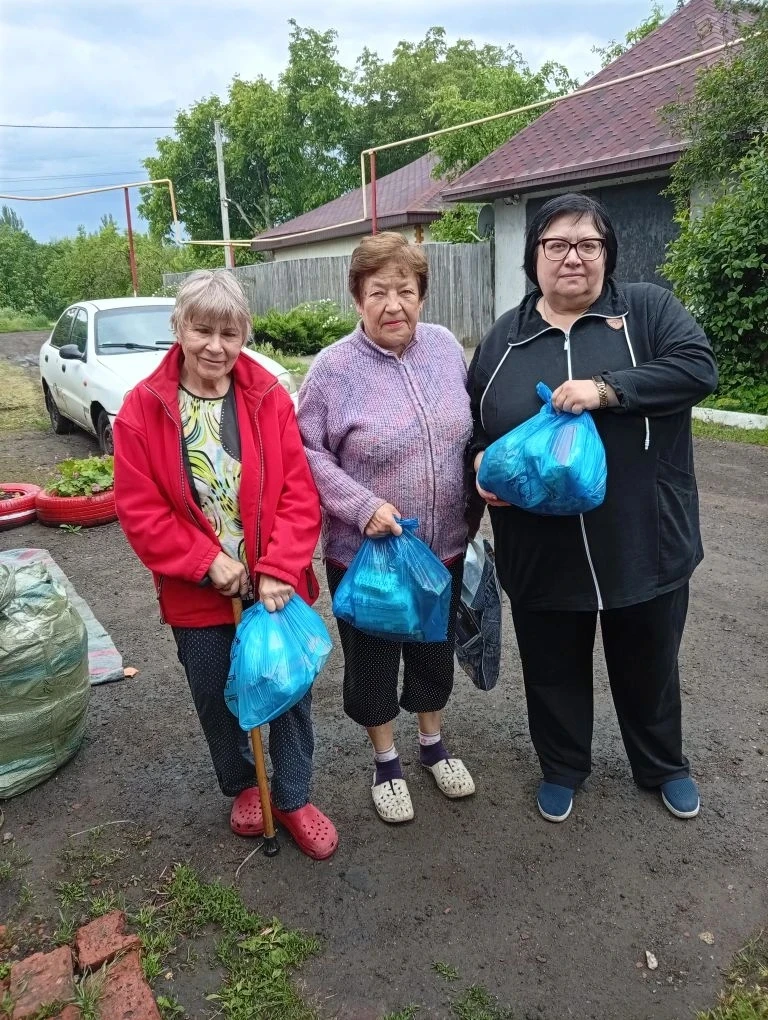 Наш надёжный партнёр в г.Донецке - Волонтерский центр "Паруса Надежды" под руководством...