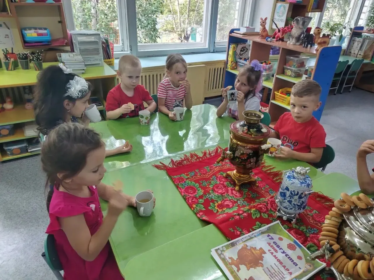 День самовара в старшей группе прошёл на ура!!!