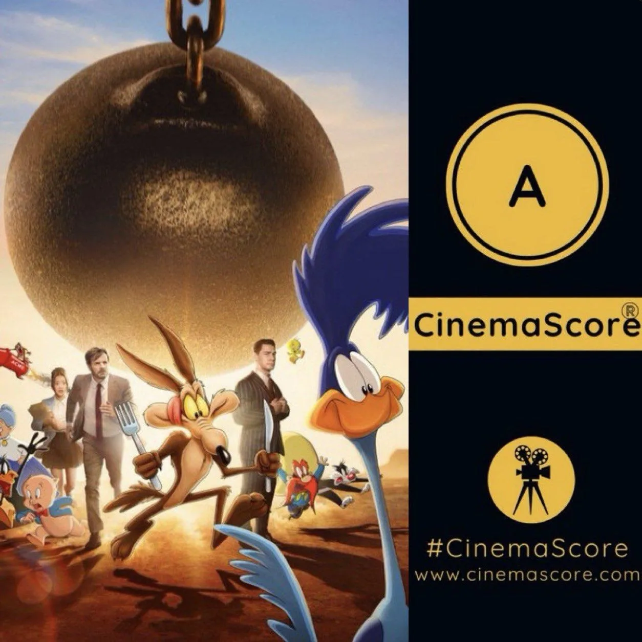«Хитрый койот» заработал «пятёрку» в опросе зрителей от CinemaScore на выходах из кинот...