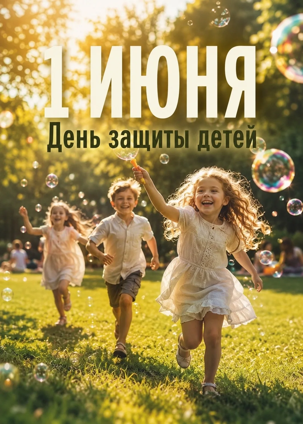 С Днём защиты детей! 🎉