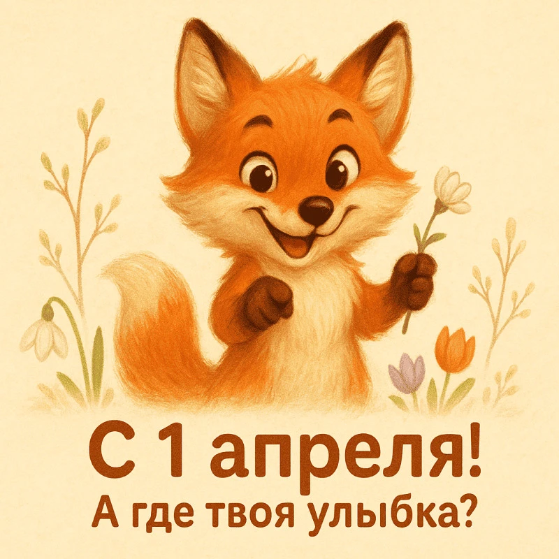 Лучший розыгрыш 1 апреля — тот, после которого улыбаются 😄