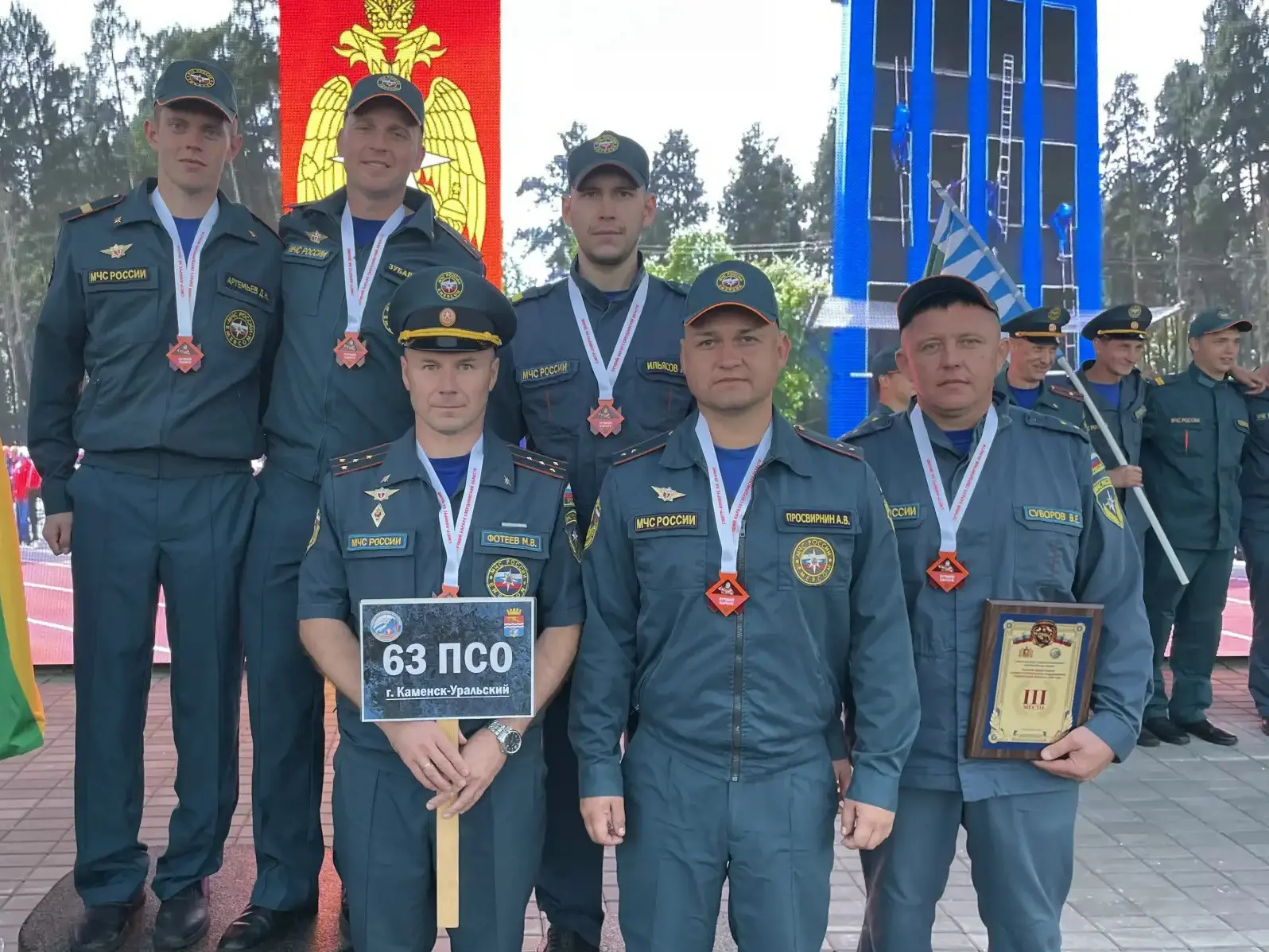 🥉 Каменские пожарные — третьи среди лучших караулов Свердловской области!