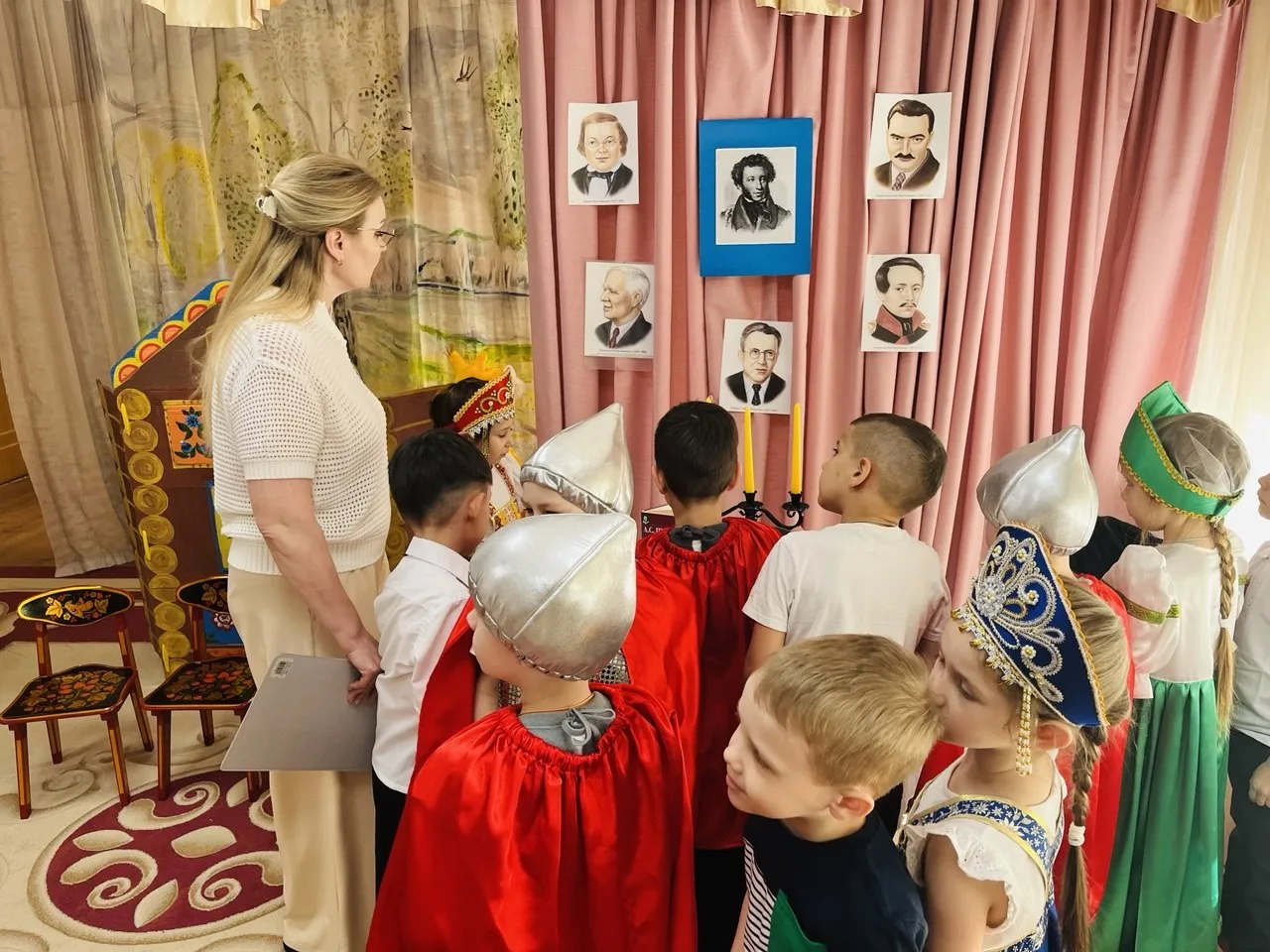ʙ ᴦоᴄᴛи ᴋ ᴄᴋᴀзᴋᴀʍ ᴨуɯᴋинᴀ 🪄

📣 В День рождения Александра Сергеевича Пушкина наши дошколята отправ