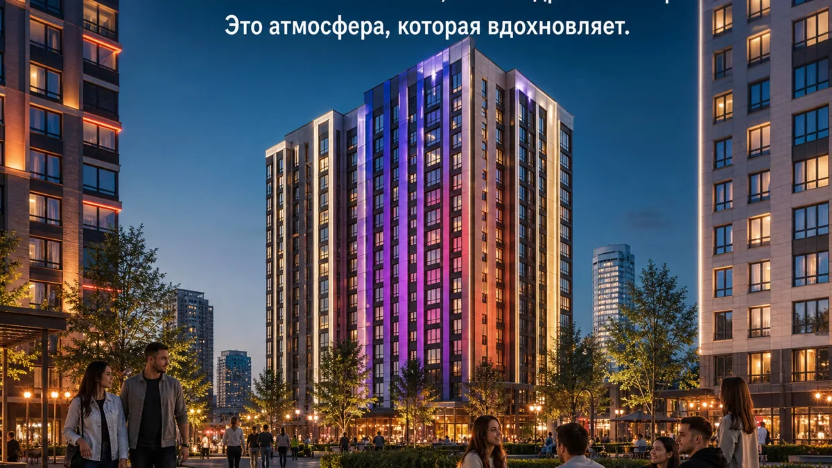 Жилой комплекс — это больше, чем просто квадратные метры. Это люди и атмосфера,которую ...