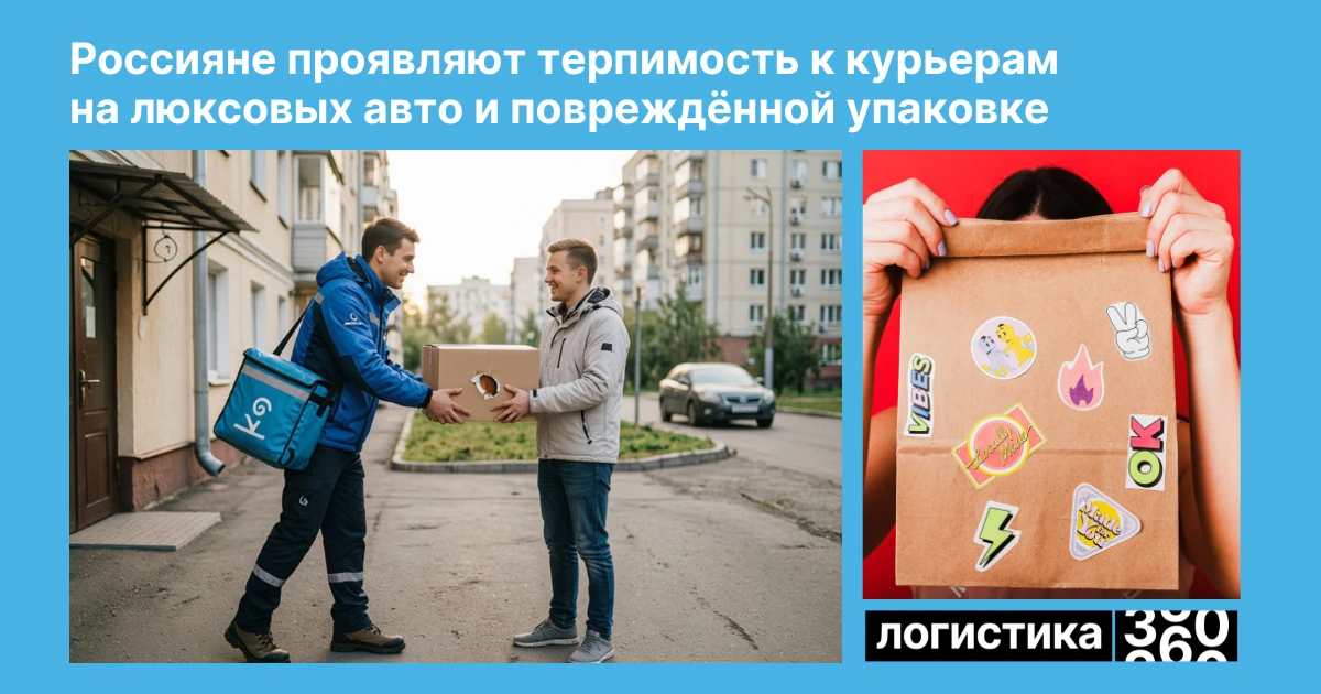 📦 Мятая коробка не помеха: 92% россиян готовы принять такой заказ