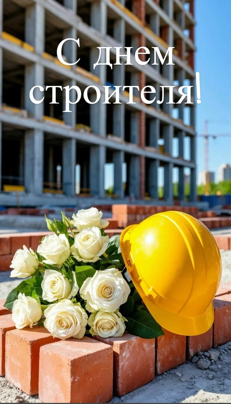 🏗️ Поздравляем с Днём строителя! 🏗️