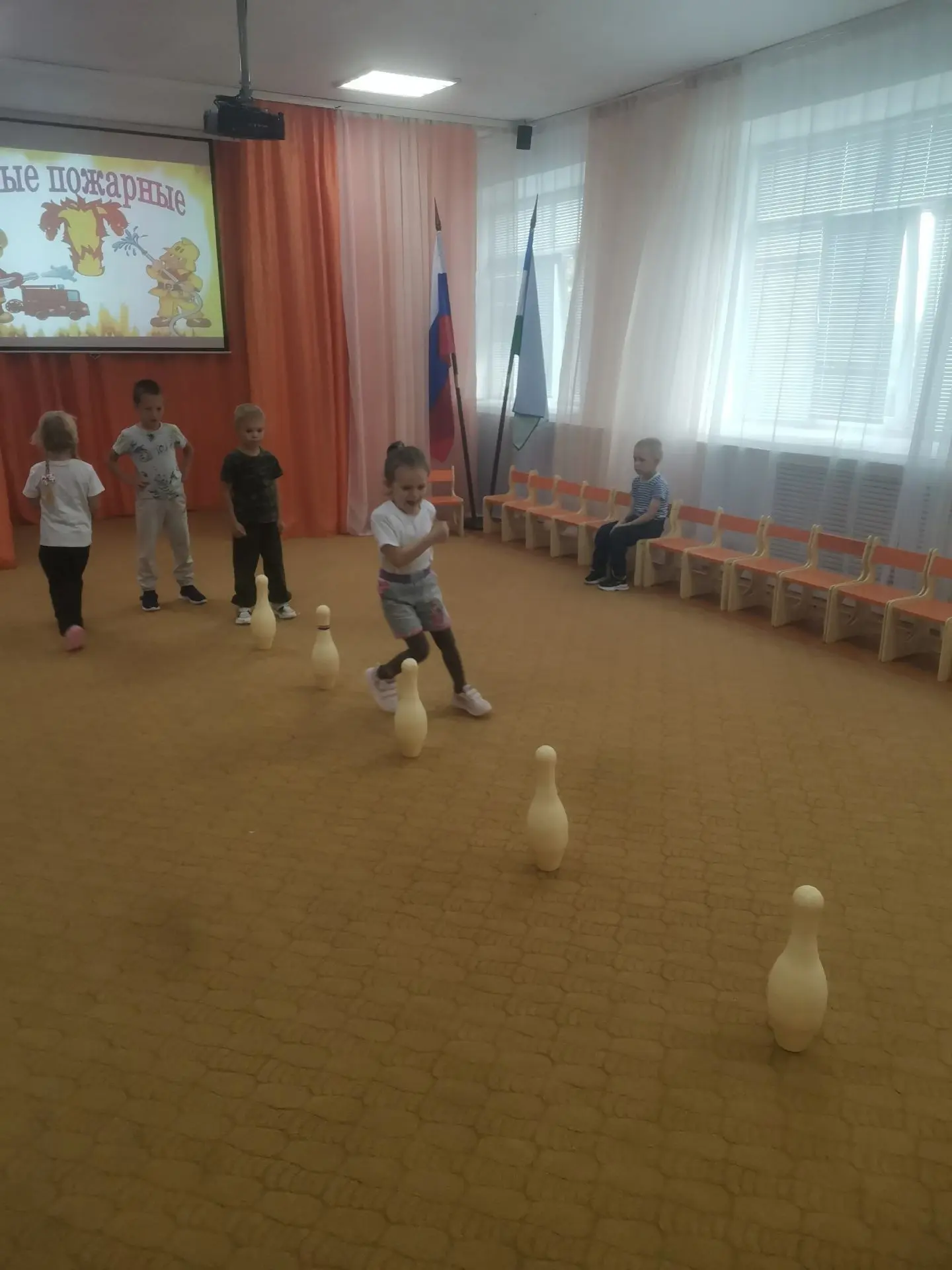 25 августа в подготовительной логопедической группе прошло развлечение по пожарной безо...