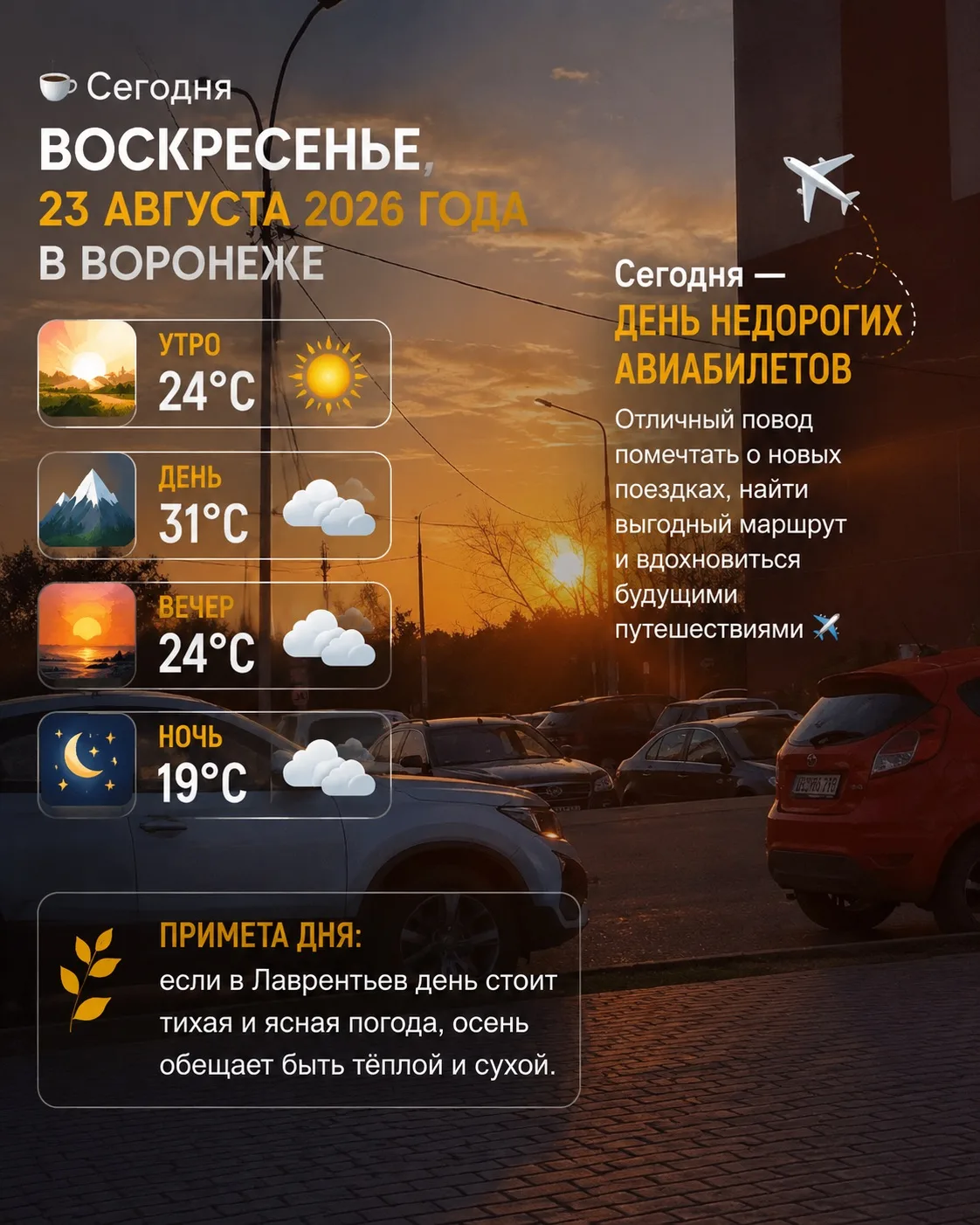 👀 Что несет нам этот день 🤗