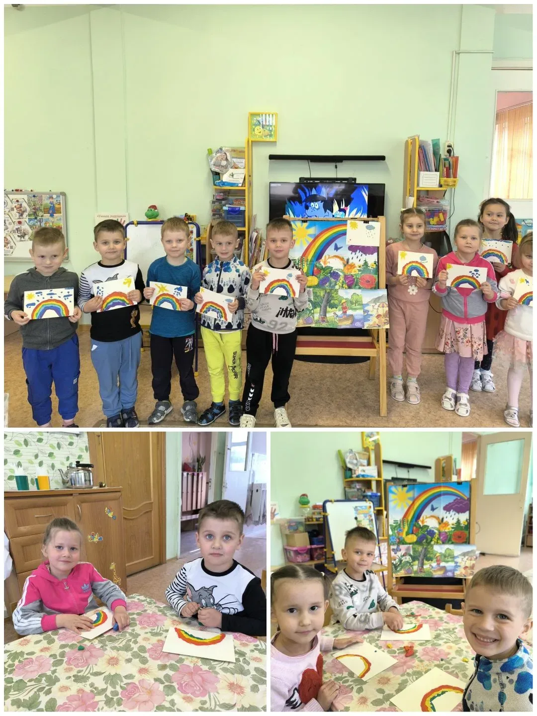 На прошлой неделе ребята из группы "Почемучки" готовились к встрече с долгожданным лето...