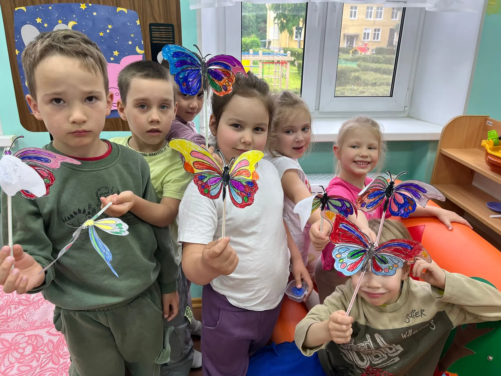 🦋Немного магии
В преддверии Дня бабочек, который отмечается 19 июня, воспитатель Леверова Татьяна В
