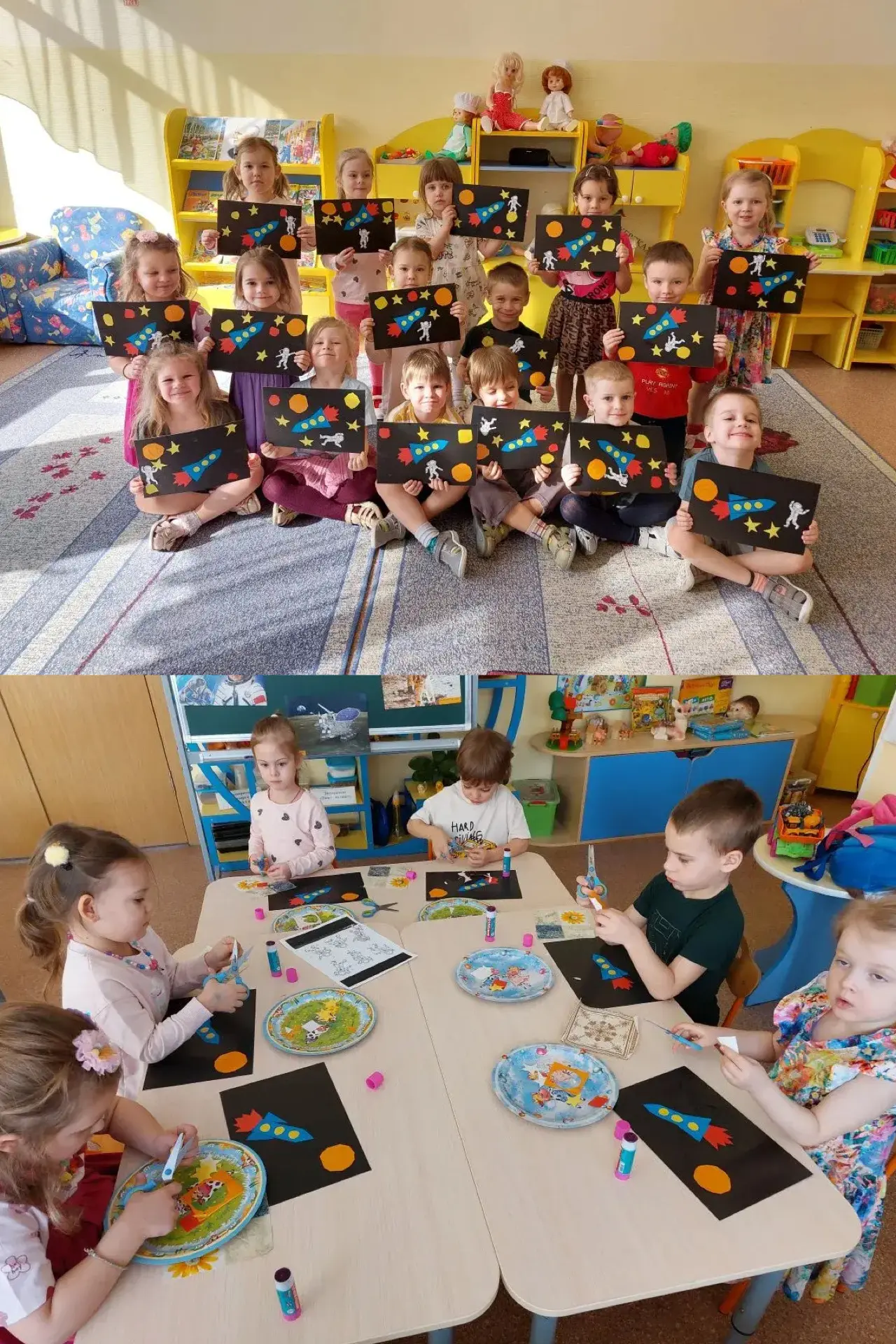 Первый шаг в открытый космос 🚀✨  👨‍🚀18 марта в дошкольном корпусе «Дельфиненок» прошел тематический 