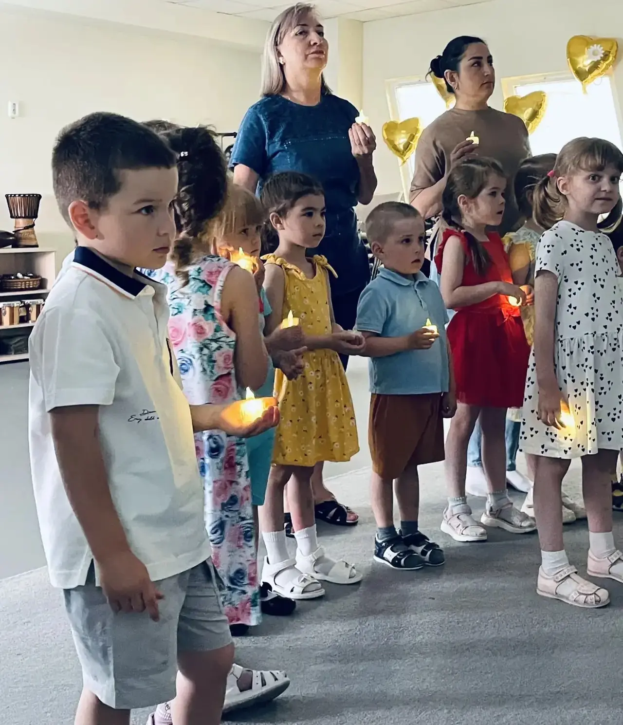🕯️ Сегодня, 22 июня, в День памяти и скорби, наши воспитанники и сотрудники детского сада собрались