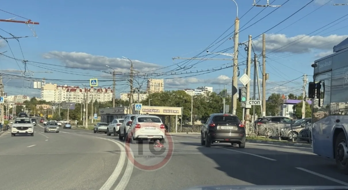 ДТП на светофоре Пожарова