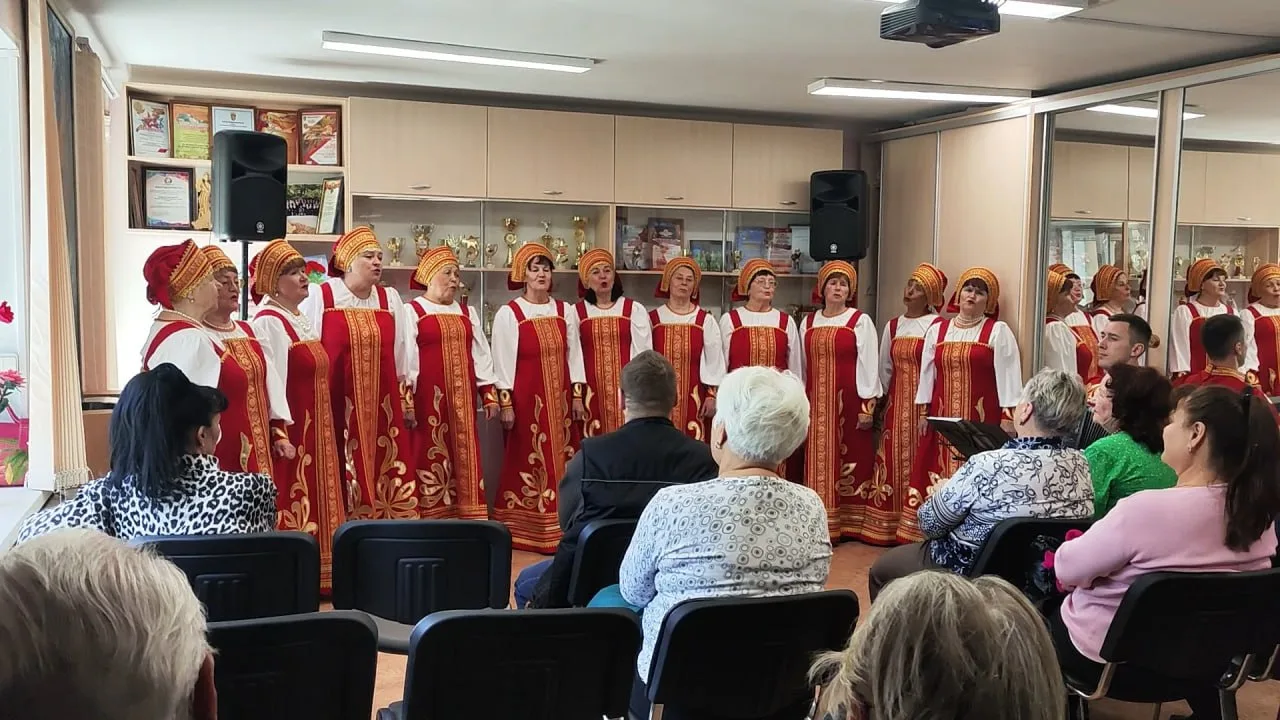Отчетный концерт Народного хора «Русская песня».