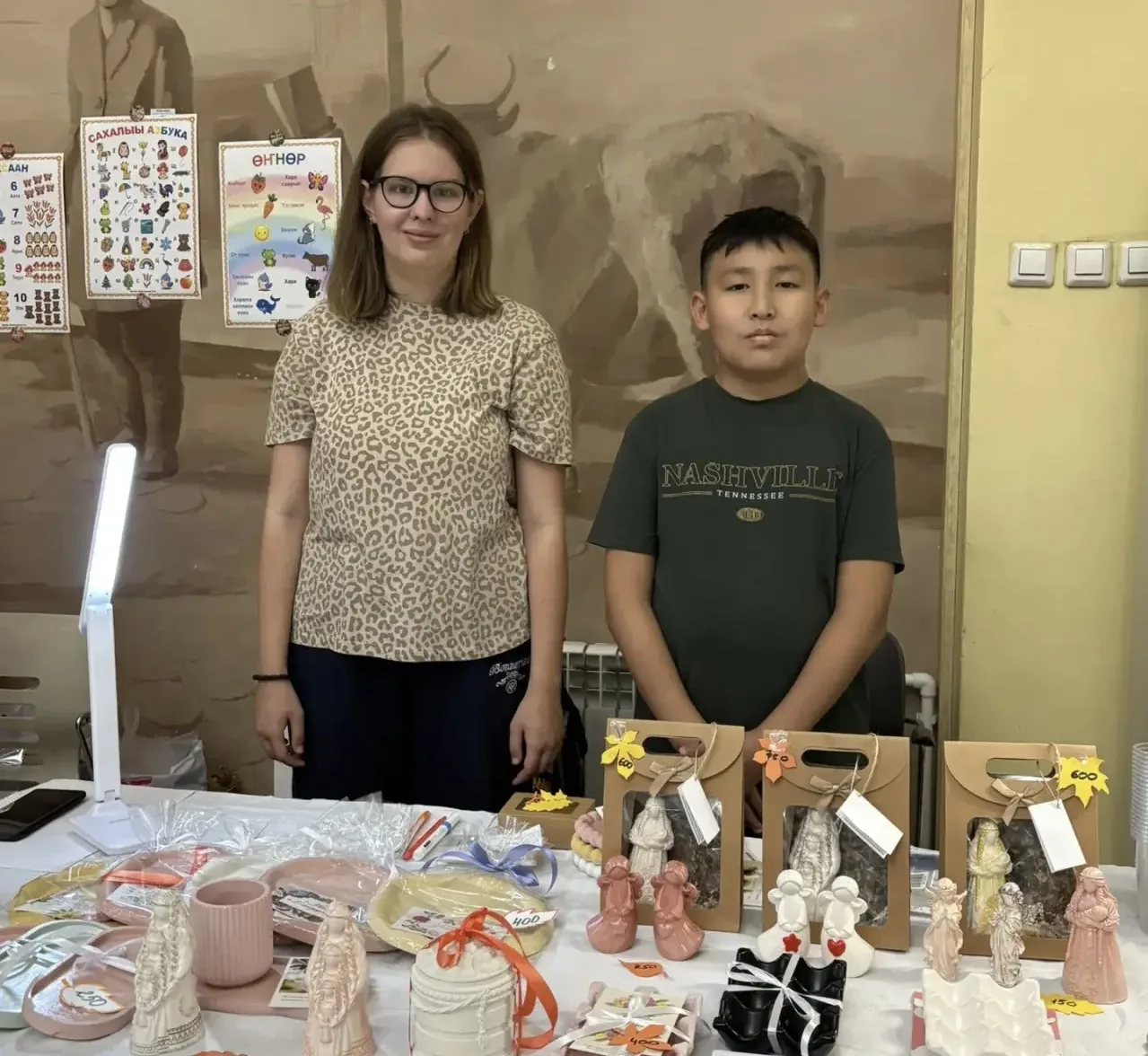 Наши ребята на ярмарке «Любимый маркет»✨