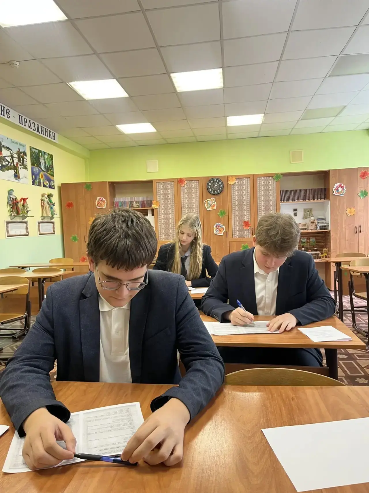 Сегодня в нашей гимназии состоялась олимпиада по избирательному праву! 🗳️