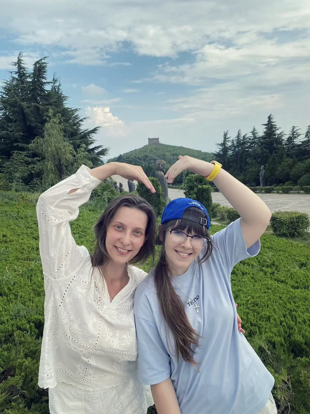 Мы с Лерой (我的学生）❤️
