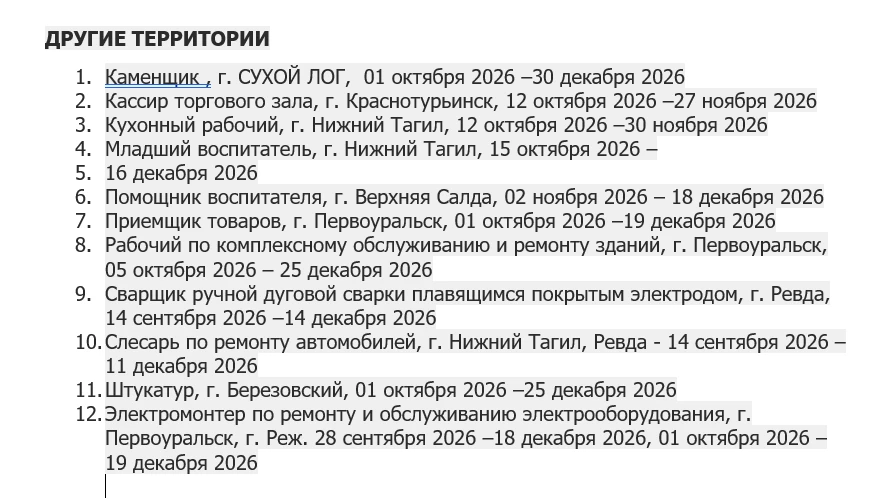 Медиа публикации