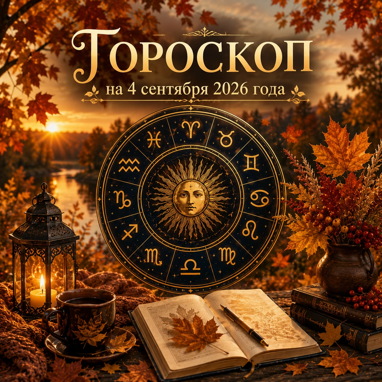 🔮 Гороскоп на 4 сентября 2026 года