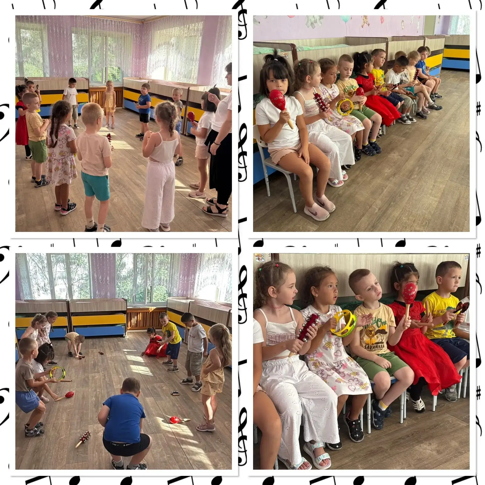 В подготовительной группе музыка звучит по-новому! 🎹