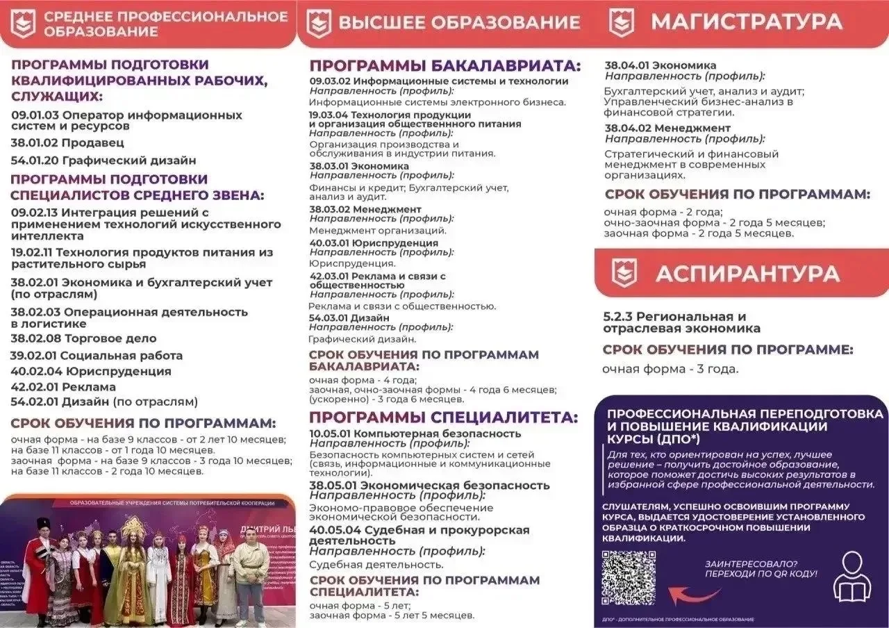 Информация для абитуриентов