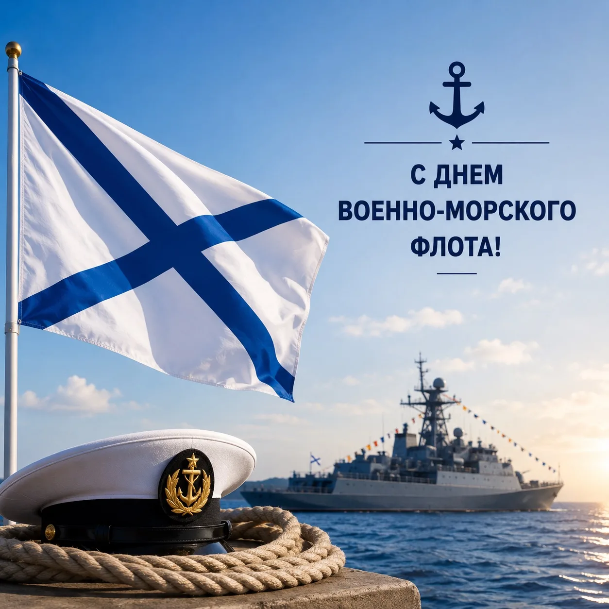 Сегодня мы отмечаем День Военно-Морского Флота России — праздник мужества, силы духа и беззаветной п