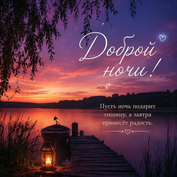 Доброй ночи, дорогие друзья🌙