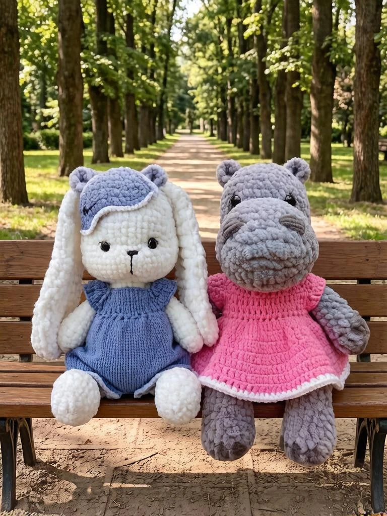 🐰🦛 Дуэт готов и ждёт встречи!