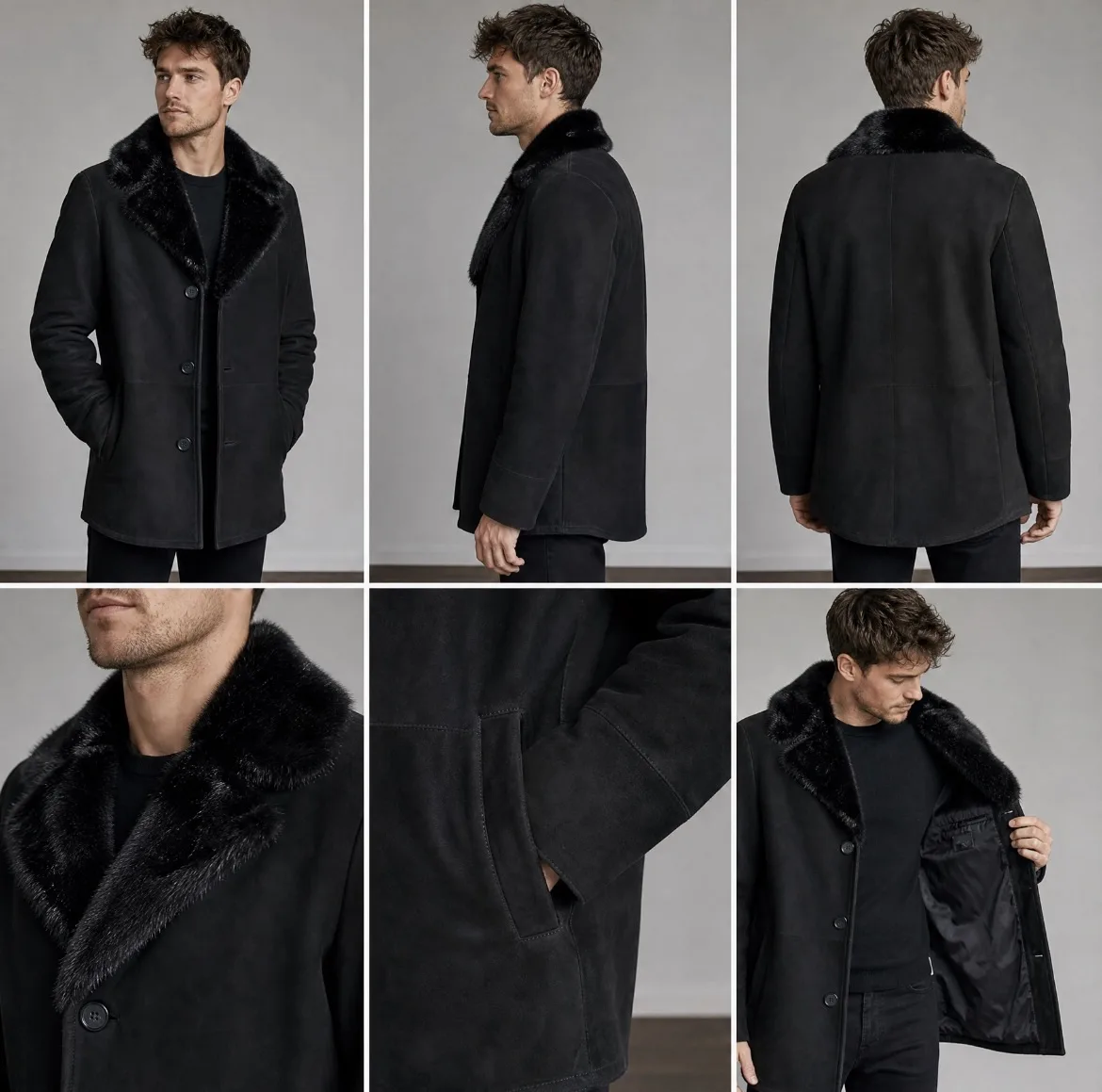 🧥 Стильная мужская дубленка – ваш идеальный выбор для зимы! 🧥