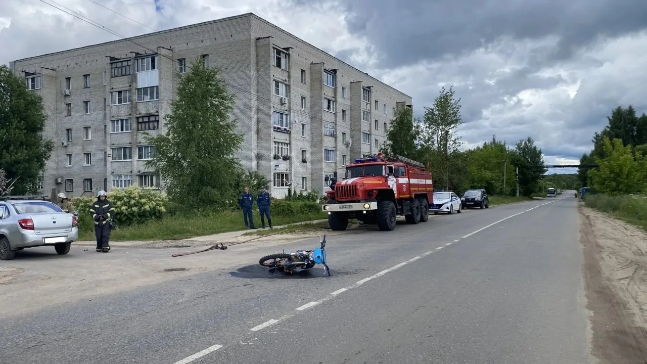 25 июня 2026 года в 13:19 у дома 32Б по улице 60 лет Октября в городе Кимры, 89-летний ...
