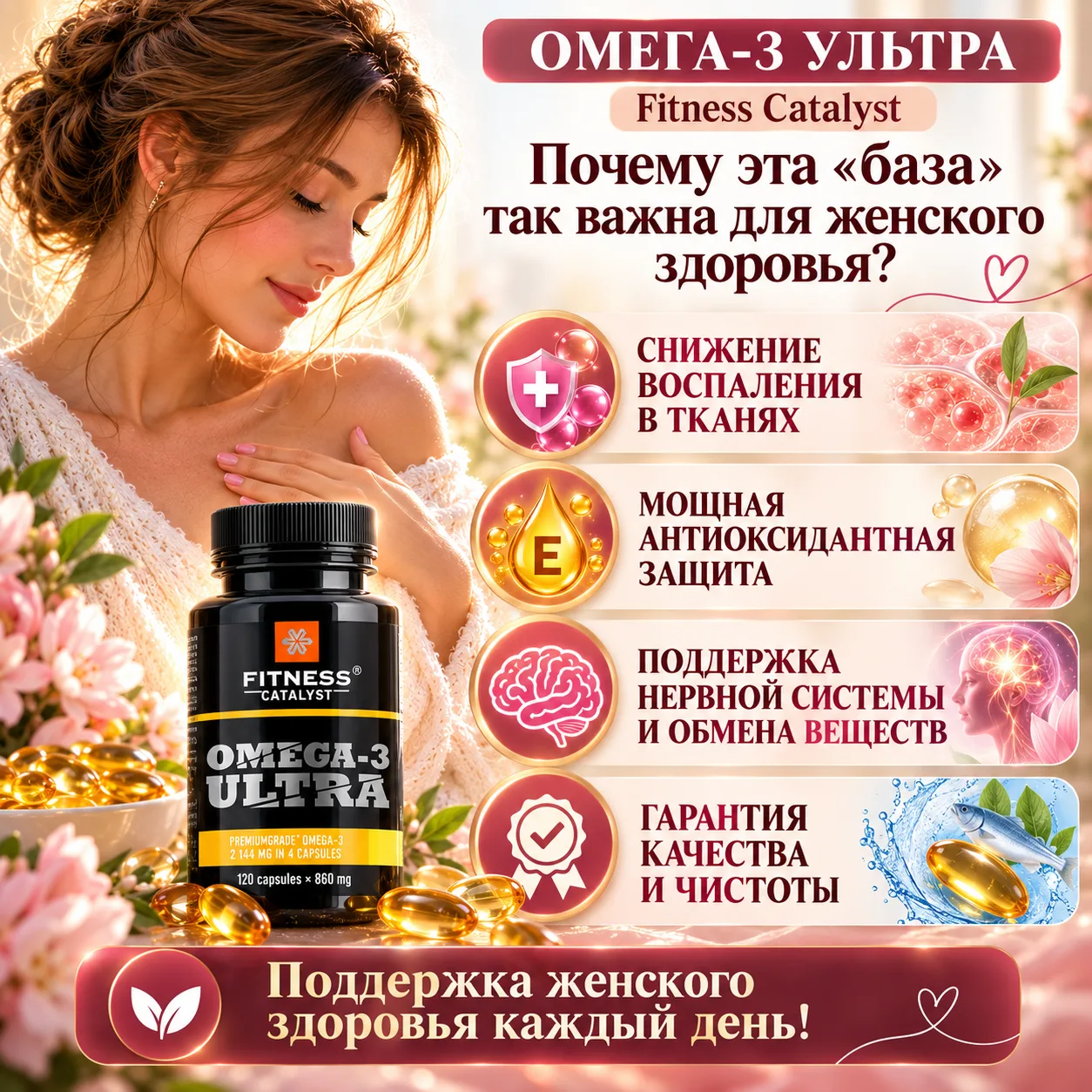 🐟 Омега-3 Ультра (Fitness Catalyst)