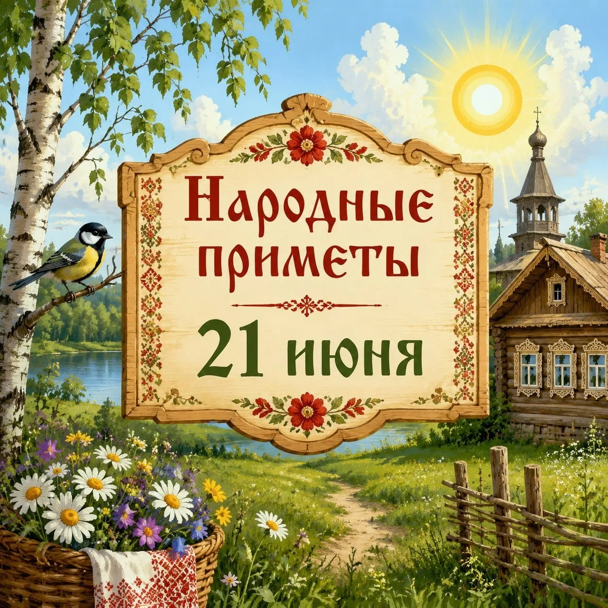 🌿 Народные приметы на 21 июня — Фёдор Колодезник 🌿

21 июня отмечали Фёдора Колодезника. В этот де