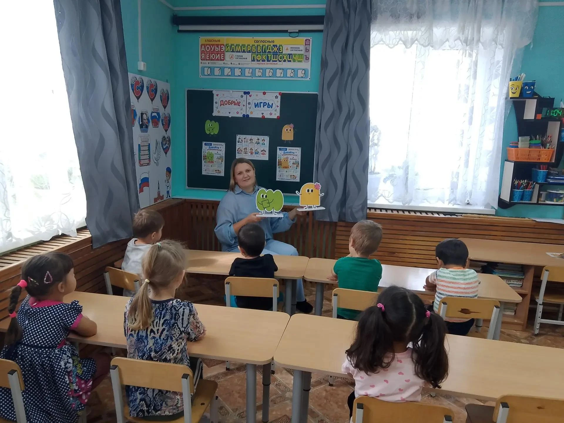 В МБДОУ д/с с. Демшинка стартовал проект «Добрые игры»!                                ...