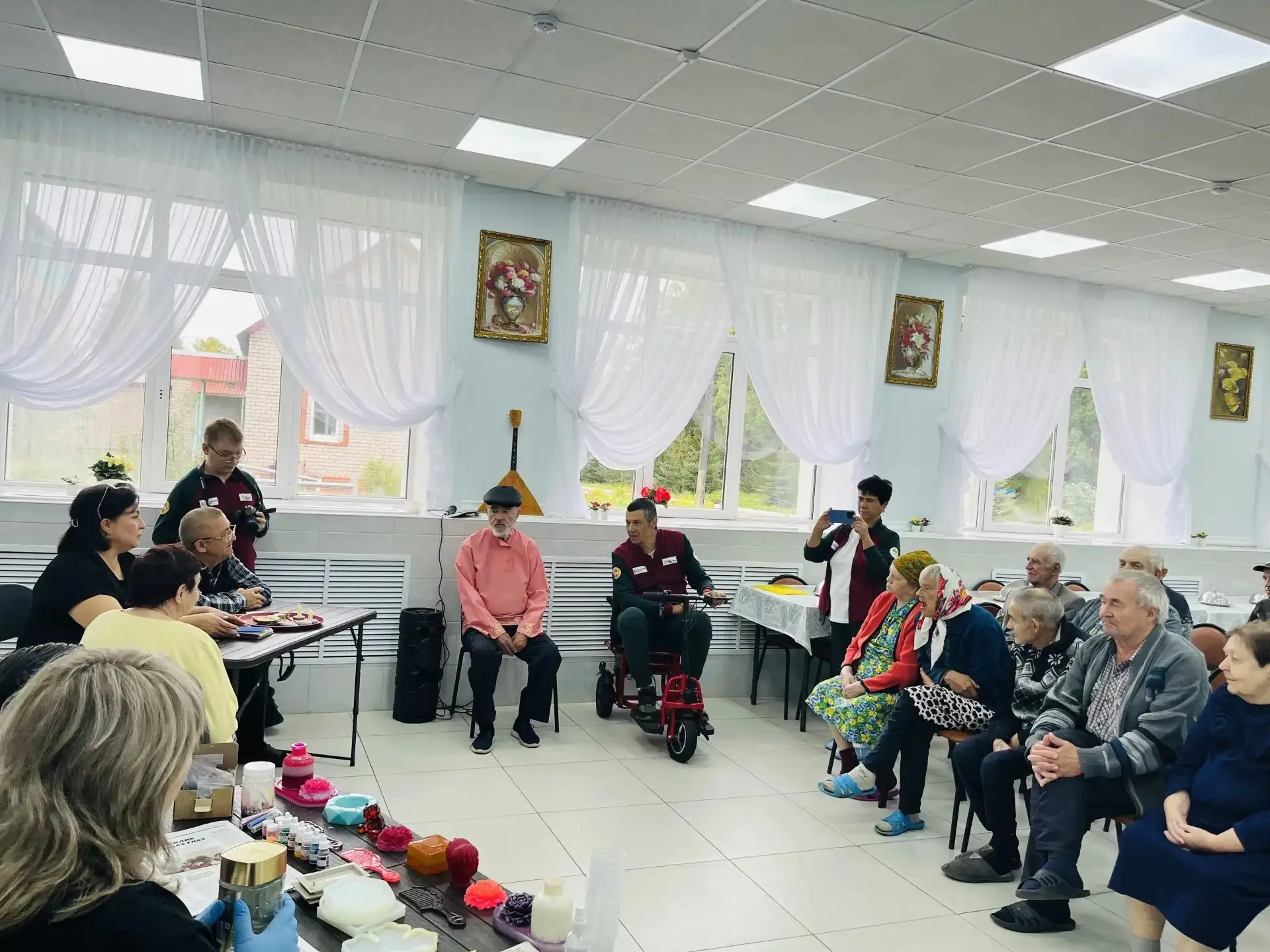 ✨Сегодня в Джалильском доме-интернате в рамках социального проекта «Смогу-тур выходного...