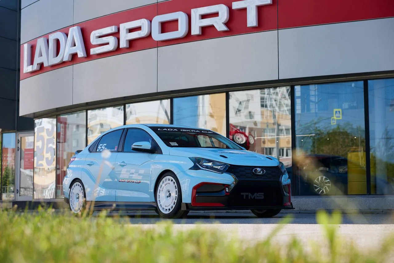 Первые фотографии гоночной LADA Iskra Cup! 🏁 🔥