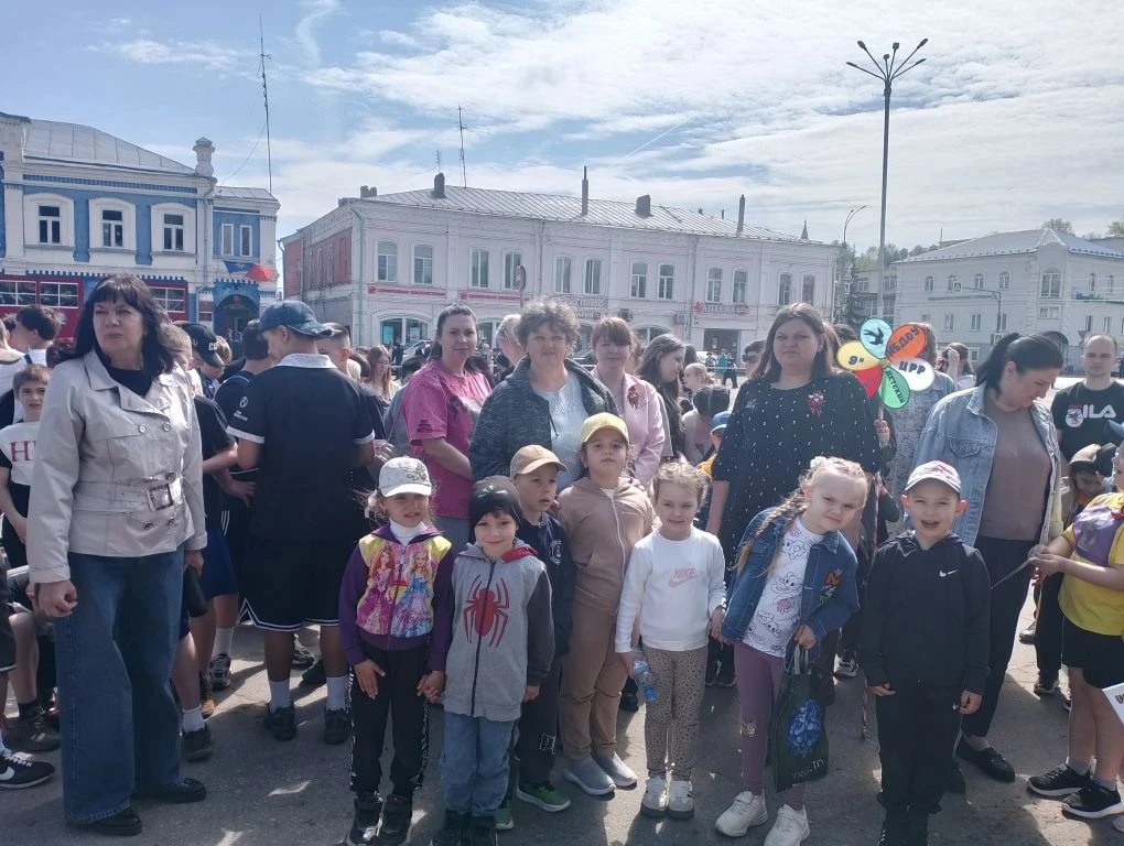 Наши воспитанники приняли участие в легкоатлетической эстафете, посвящённой Дню Победы! 🇷🇺
Ребята 