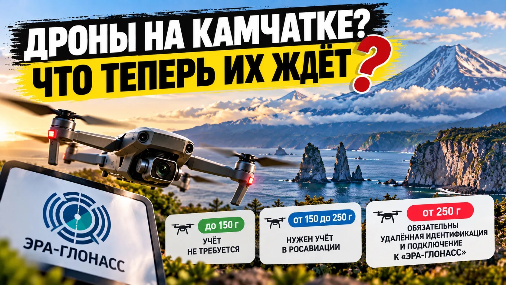 🚁 ДРОНЫ НА КАМЧАТКЕ? ЧТО ТЕПЕРЬ ИХ ЖДЁТ
