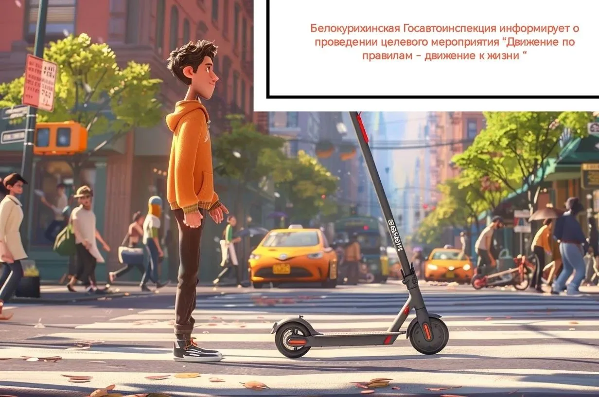 Белокурихинская Госавтоинспекция информирует о проведении целевого мероприятия “Движени...