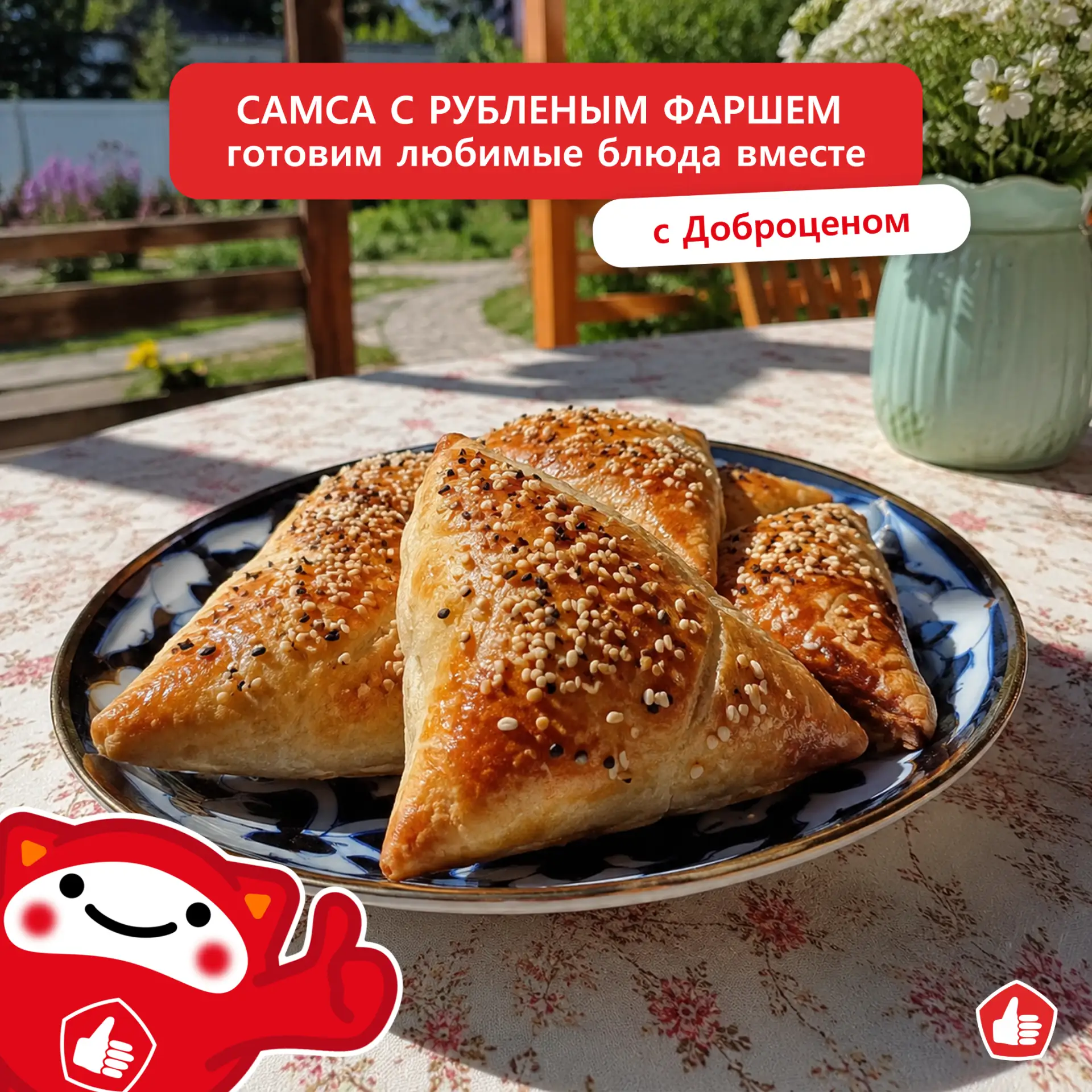 Рецепты любимых блюд для дней с семьей от Доброцена!