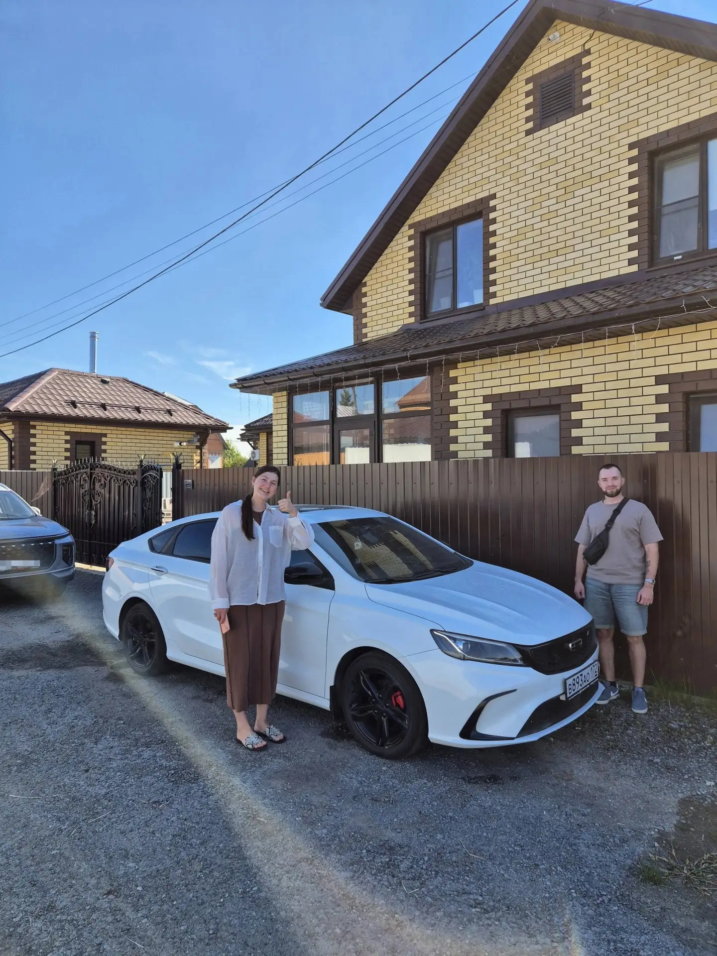 Geely Binrui прибыл в Тюмень к своей заказчице!