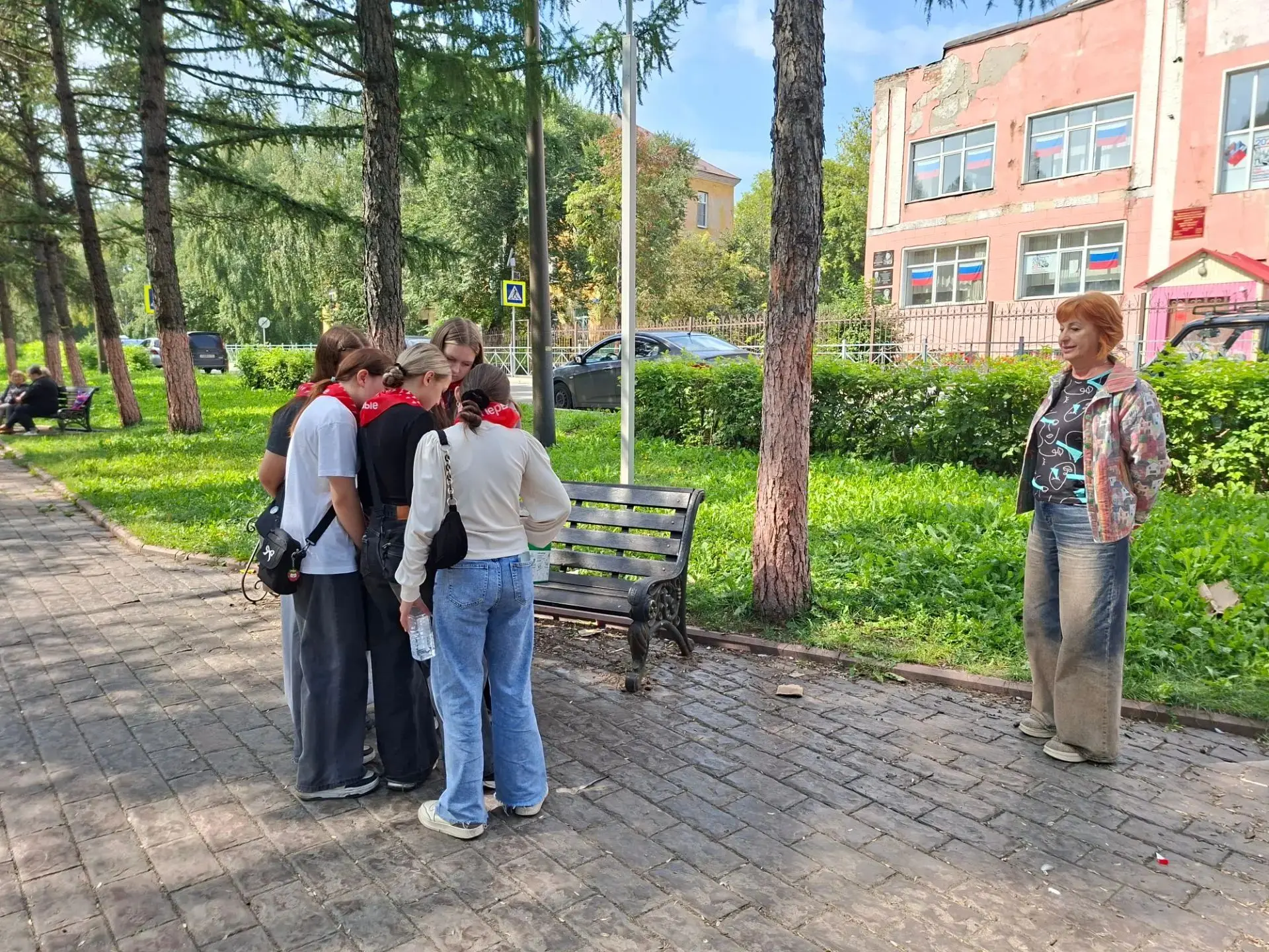 27 августа, как раз перед началом учебного года, молодежное «Движение первых» побывало ...